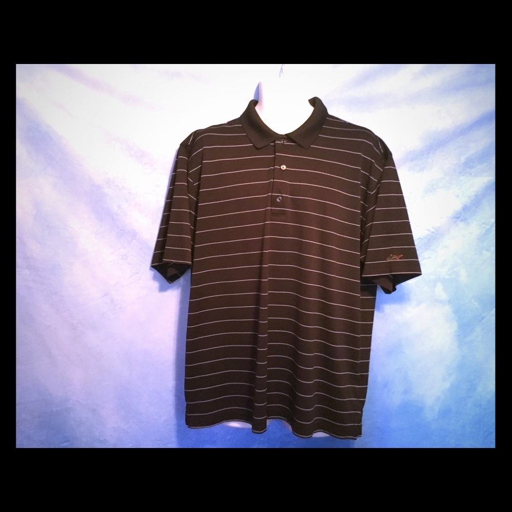 Greg Norman polo golf shirt extra large black